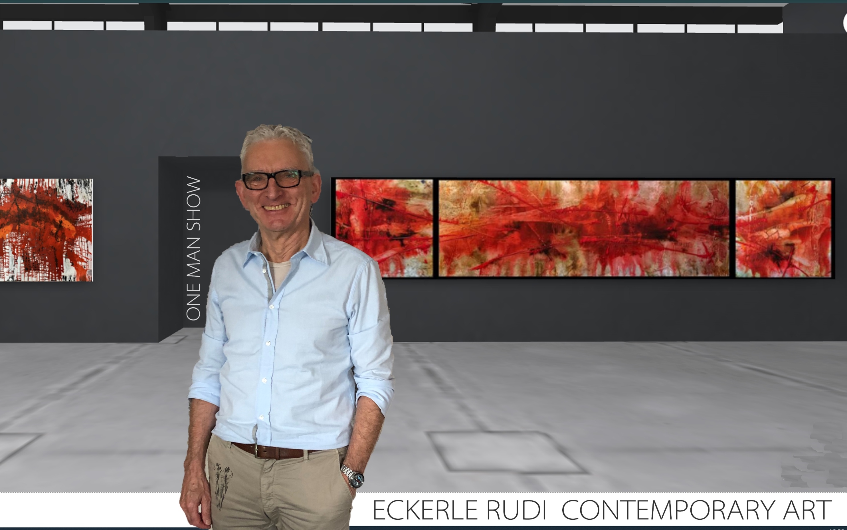 Eckerle Rudi One Man Show Contemporary Art kleiner